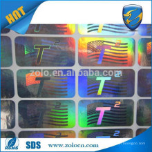 Fashion label sticker/hologram sticker/sticker paper for hot sale in China